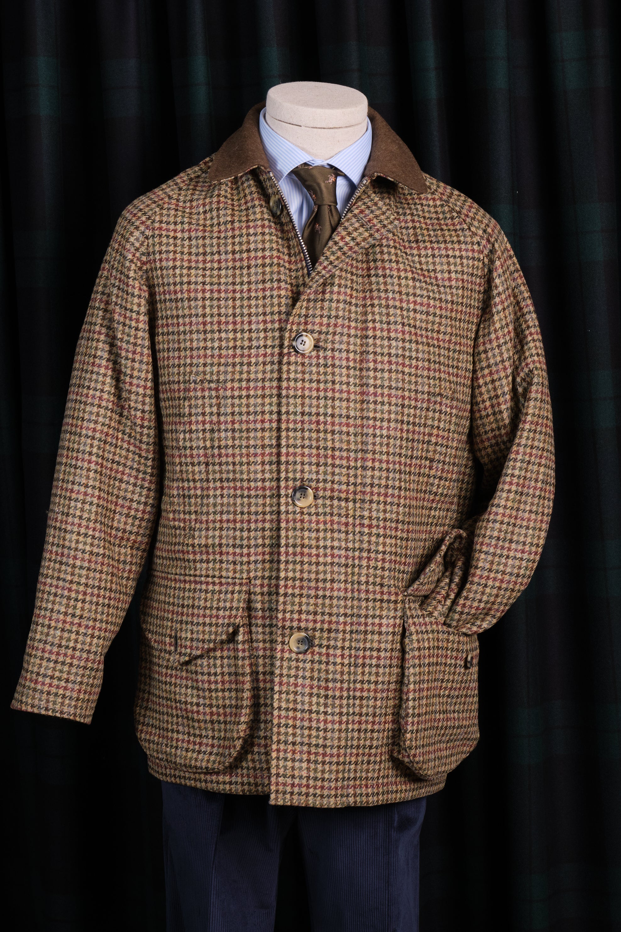 Chaqueton Madrid Tweed Earth / CASA SARTORIAL