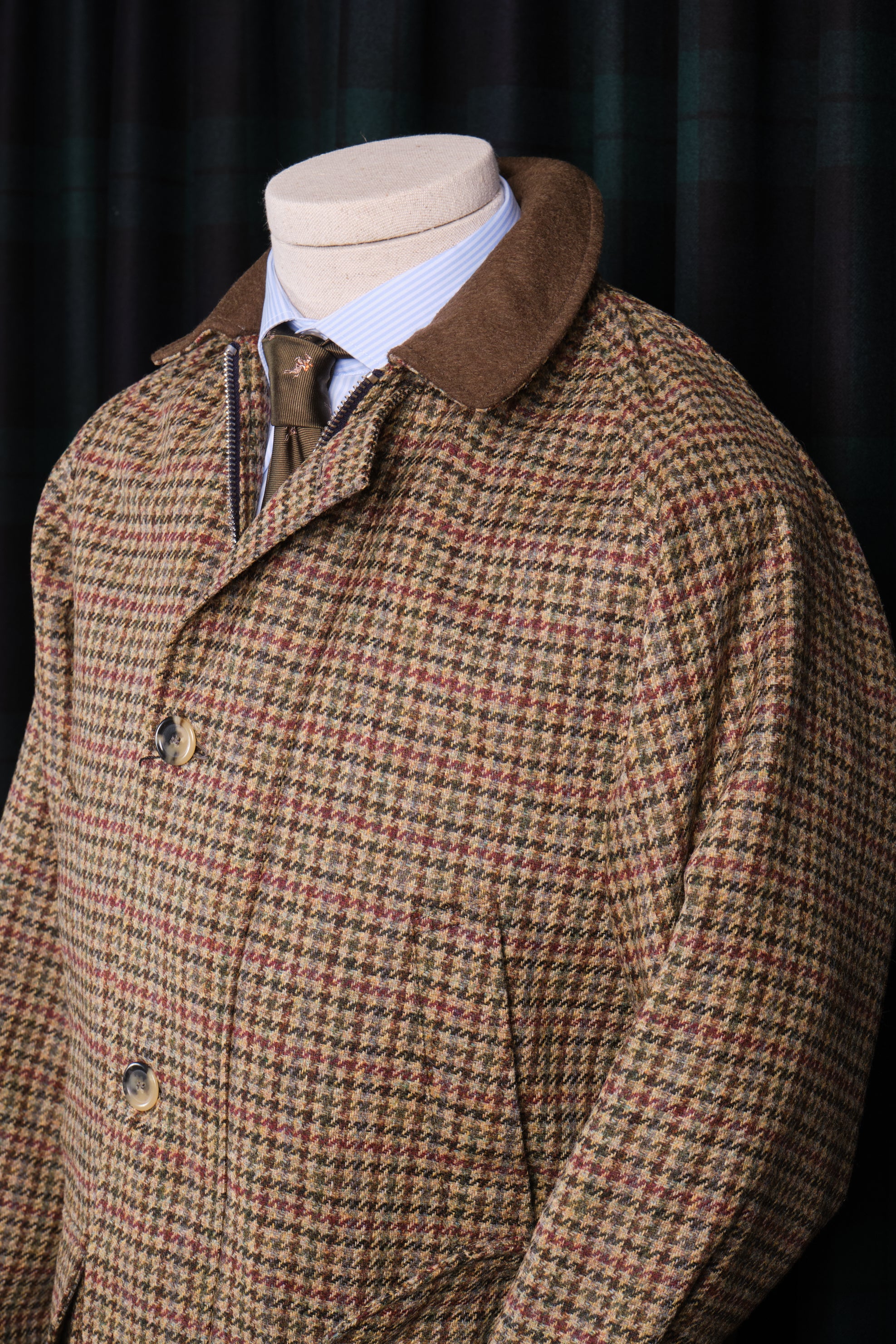 Chaqueton Madrid Tweed Earth / CASA SARTORIAL