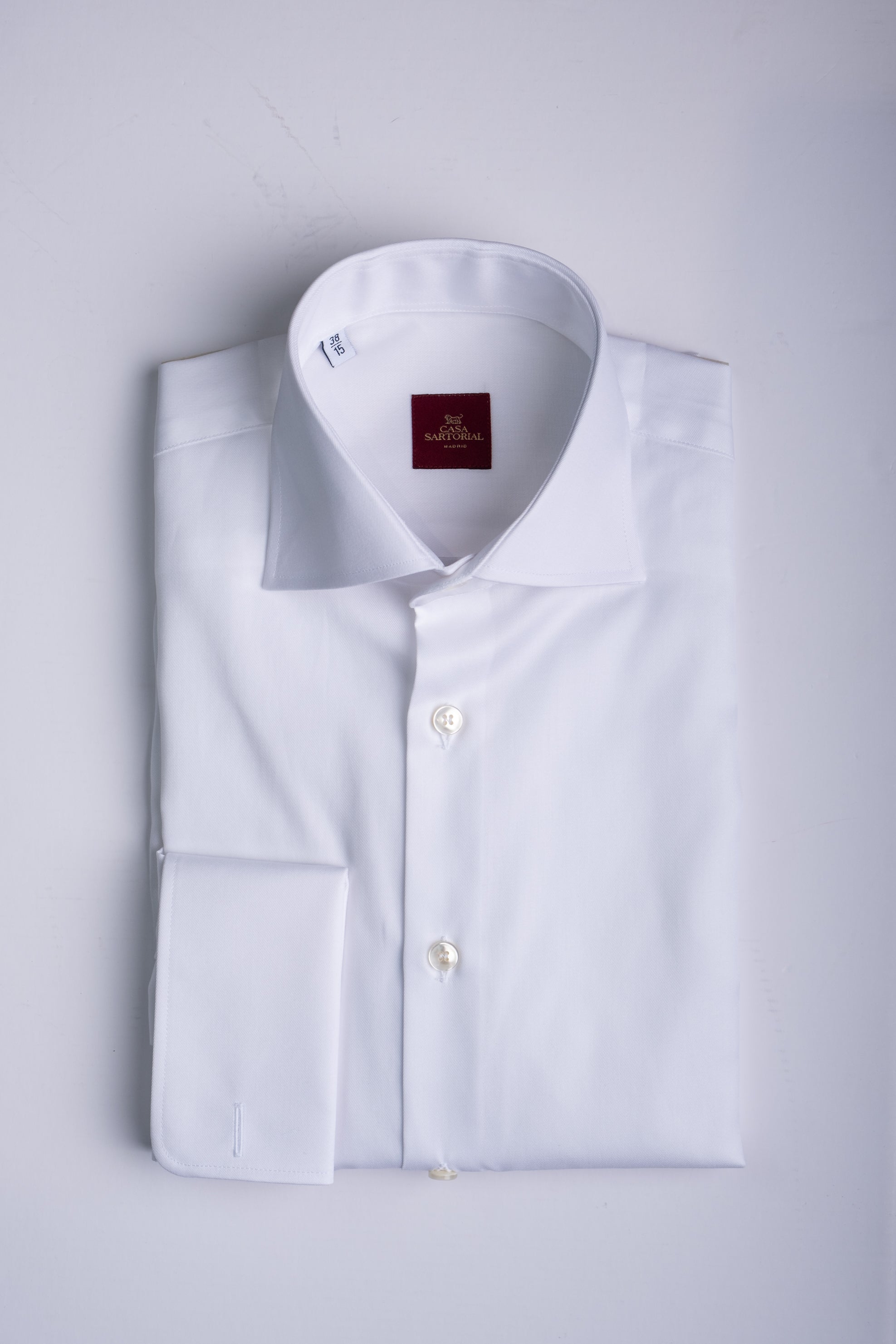 Camisa RTW Twill Alumo Blanca / CASA SARTORIAL