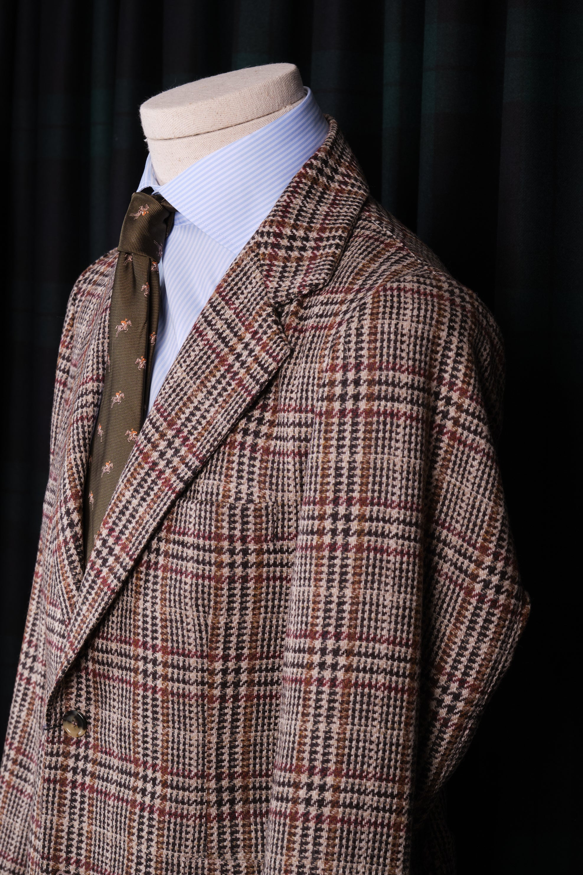 Blazer Tweed Prince of Wales Check / CASA SARTORIAL