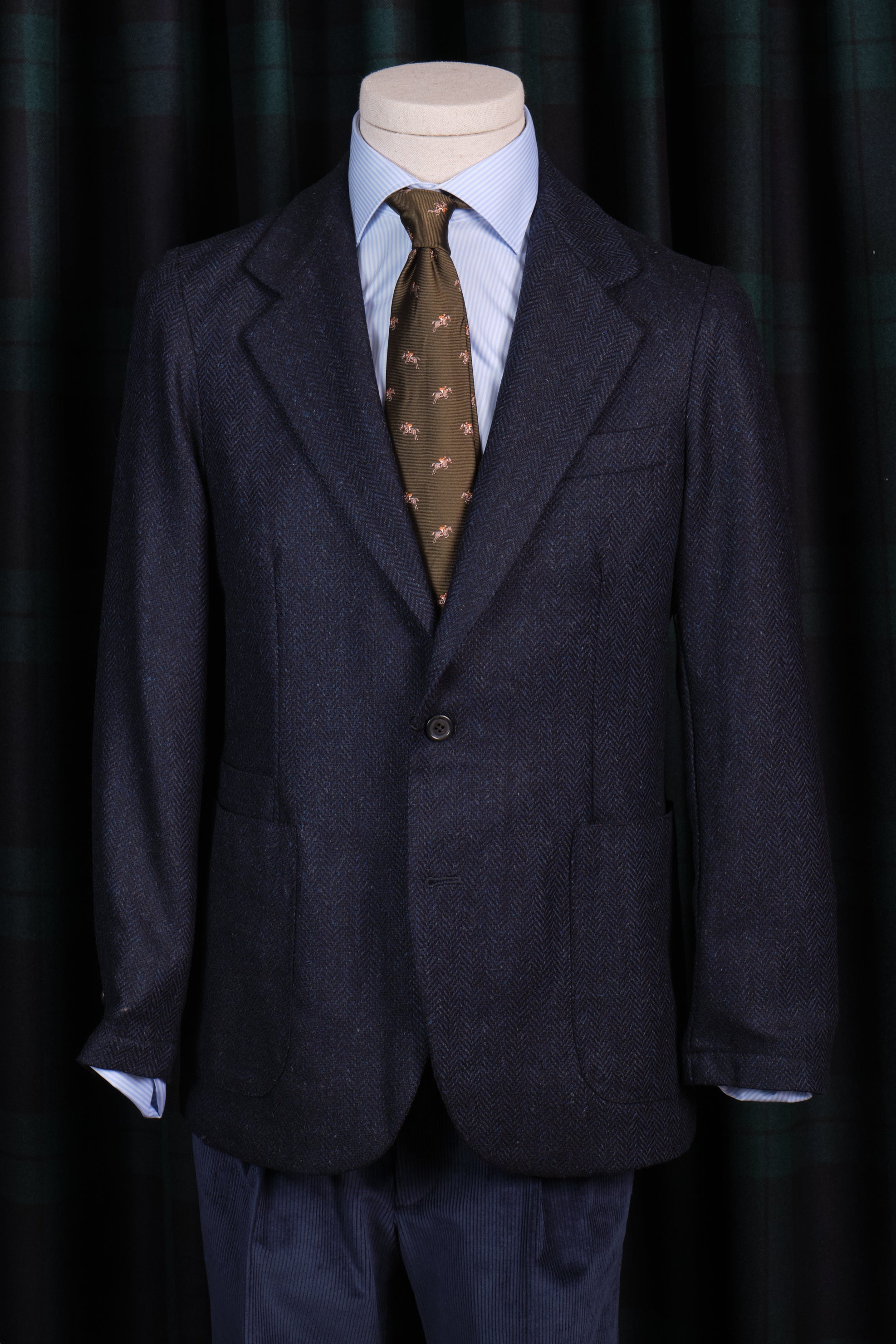 Blazer Tweed Herringbone / CASA SARTORIAL