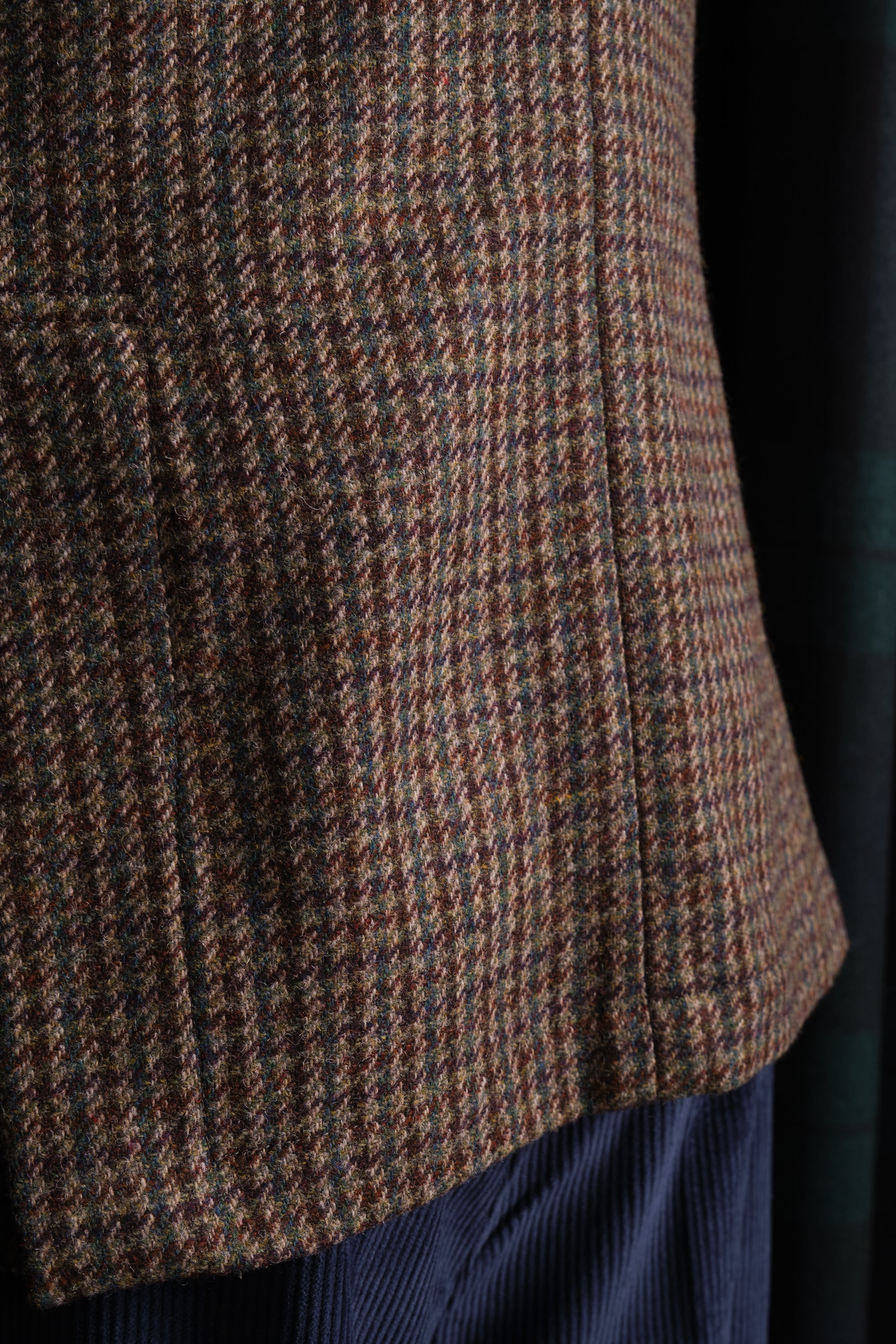 Blazer Tweed Houndstooth / CASA SARTORIAL