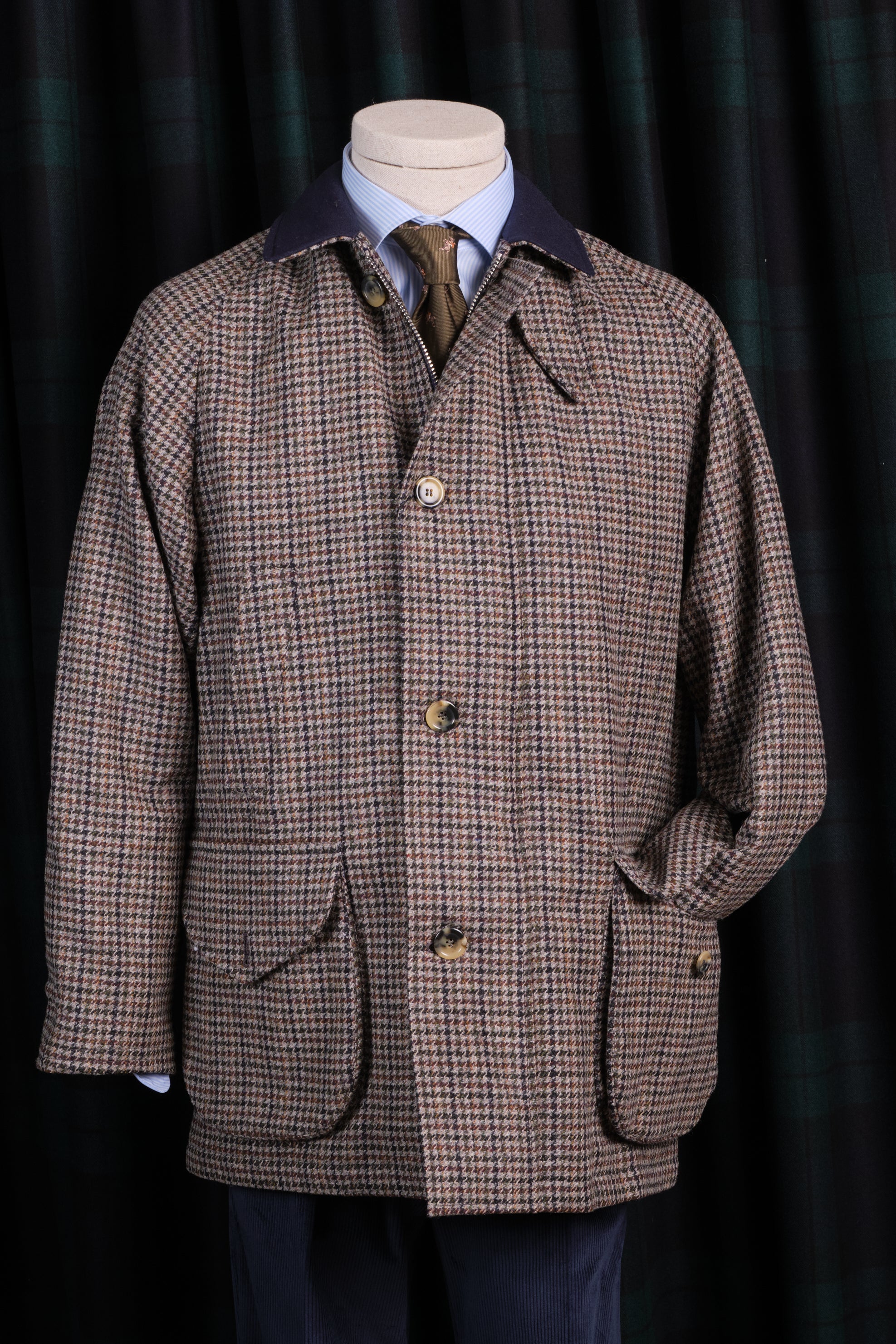 Chaqueton Madrid Tweed Grey / CASA SARTORIAL