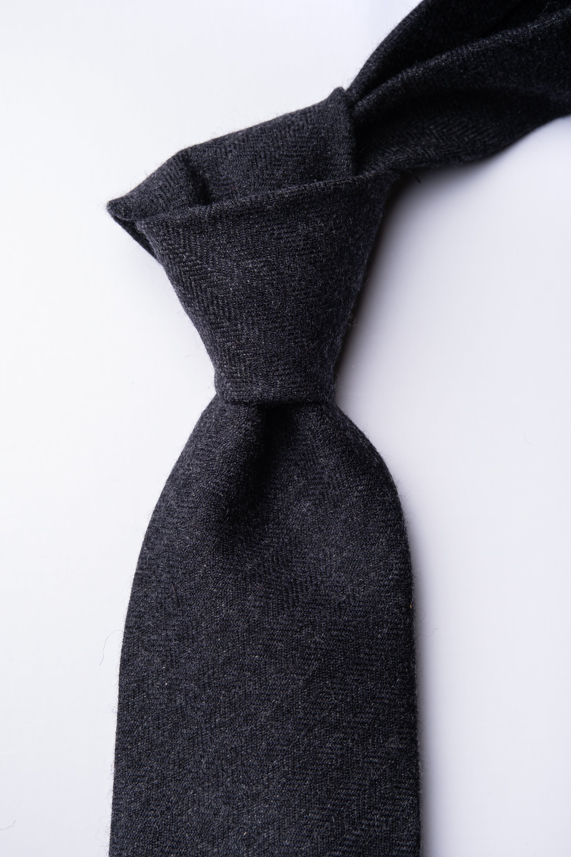 Corbata de cashmere Gris Marengo / SASTRERIA XVIII