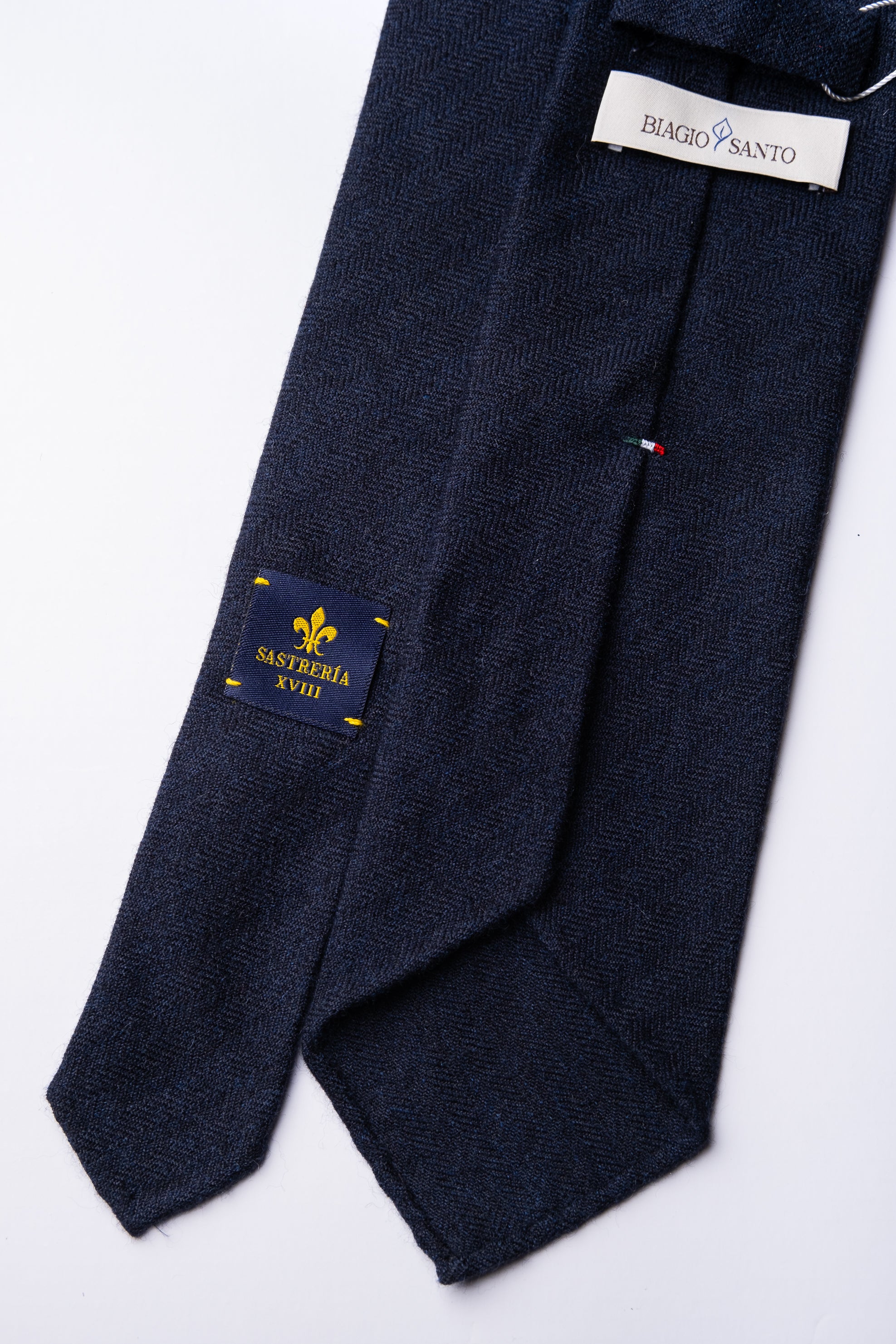 Corbata de cashmere Navy / SASTRERIA XVIII