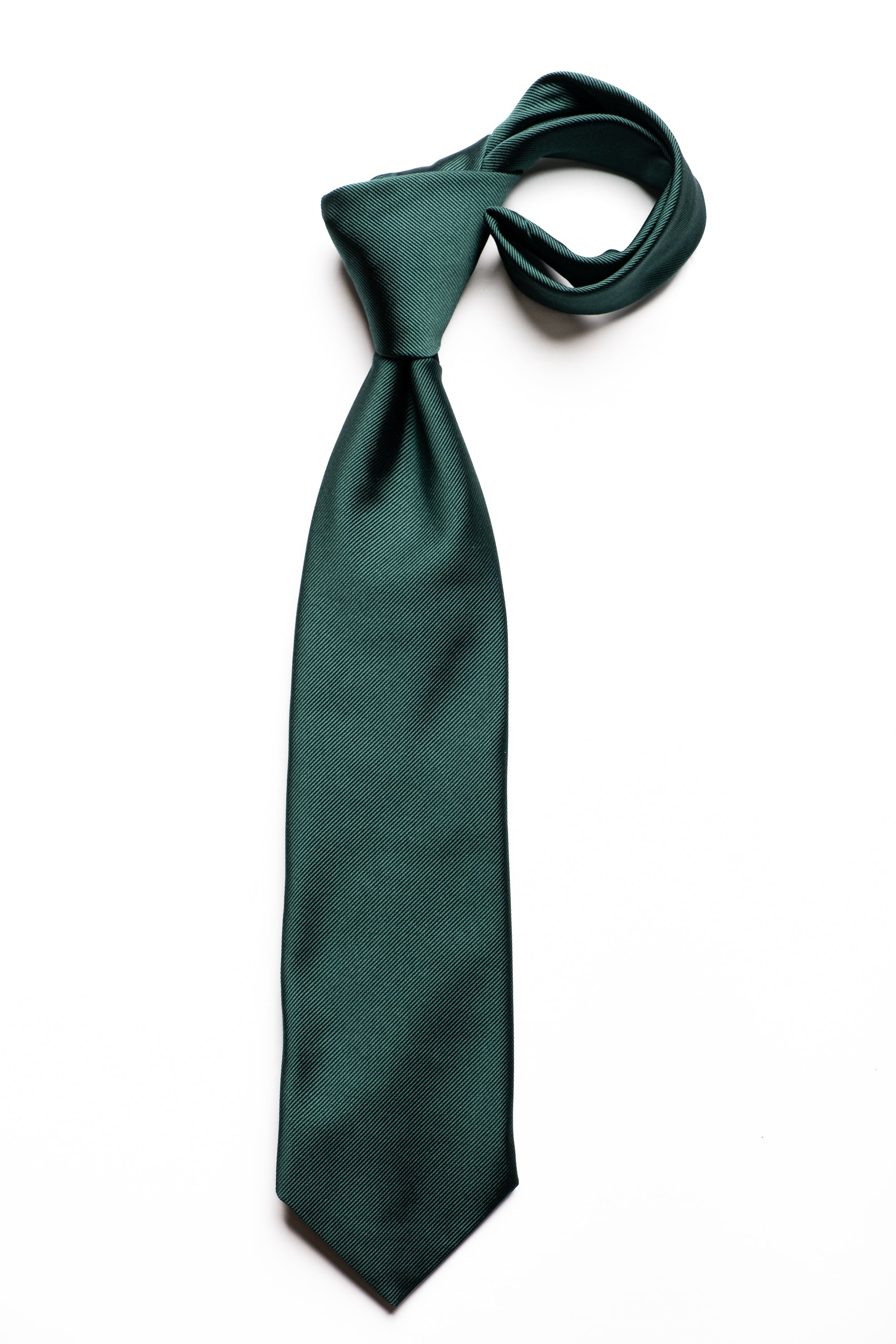 Corbata de seda Repp Verde / ASCOT x CASA SARTORIAL