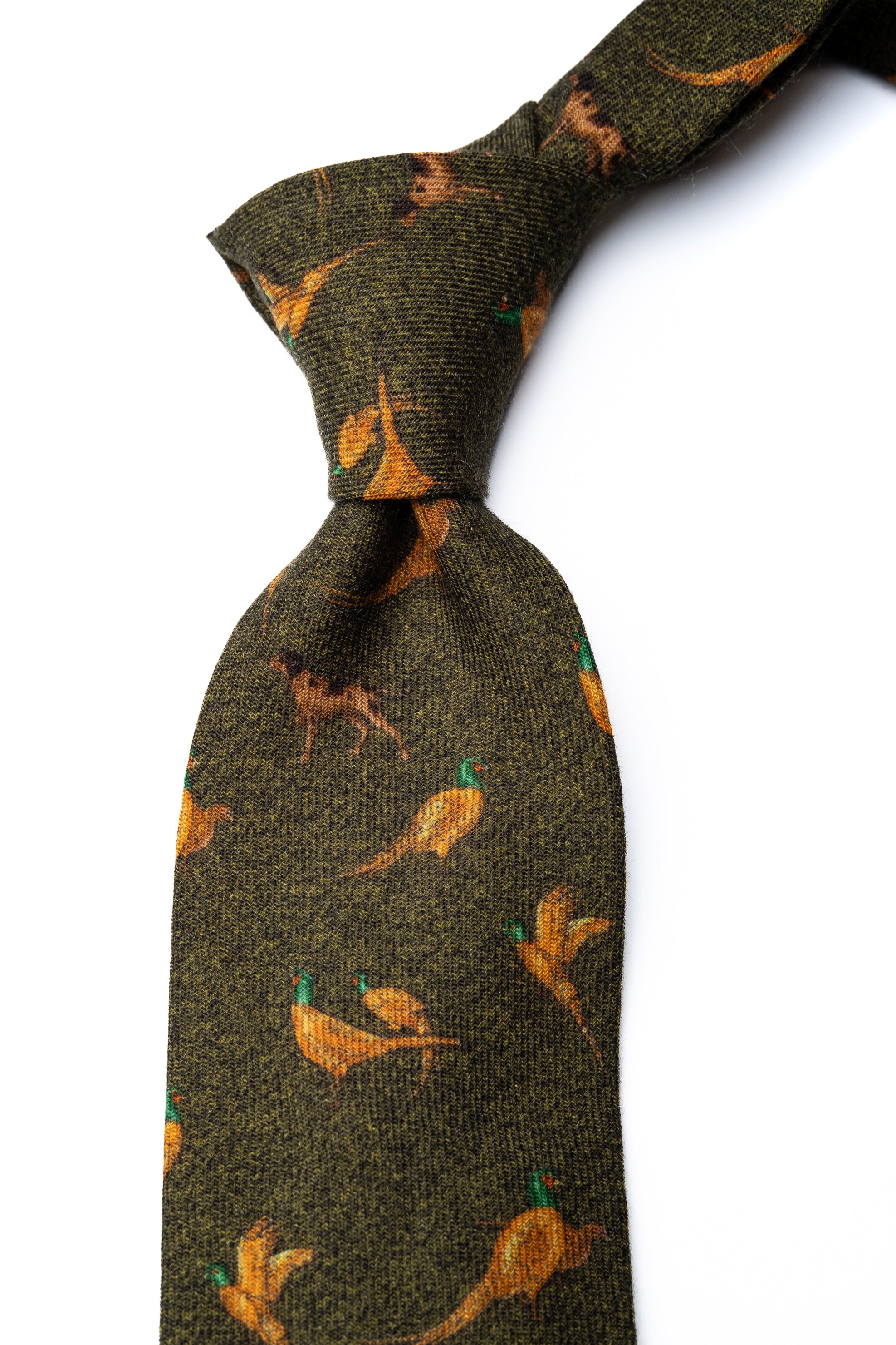 Corbata de lana Hunting 4 / ASCOT x CASA SARTORIAL