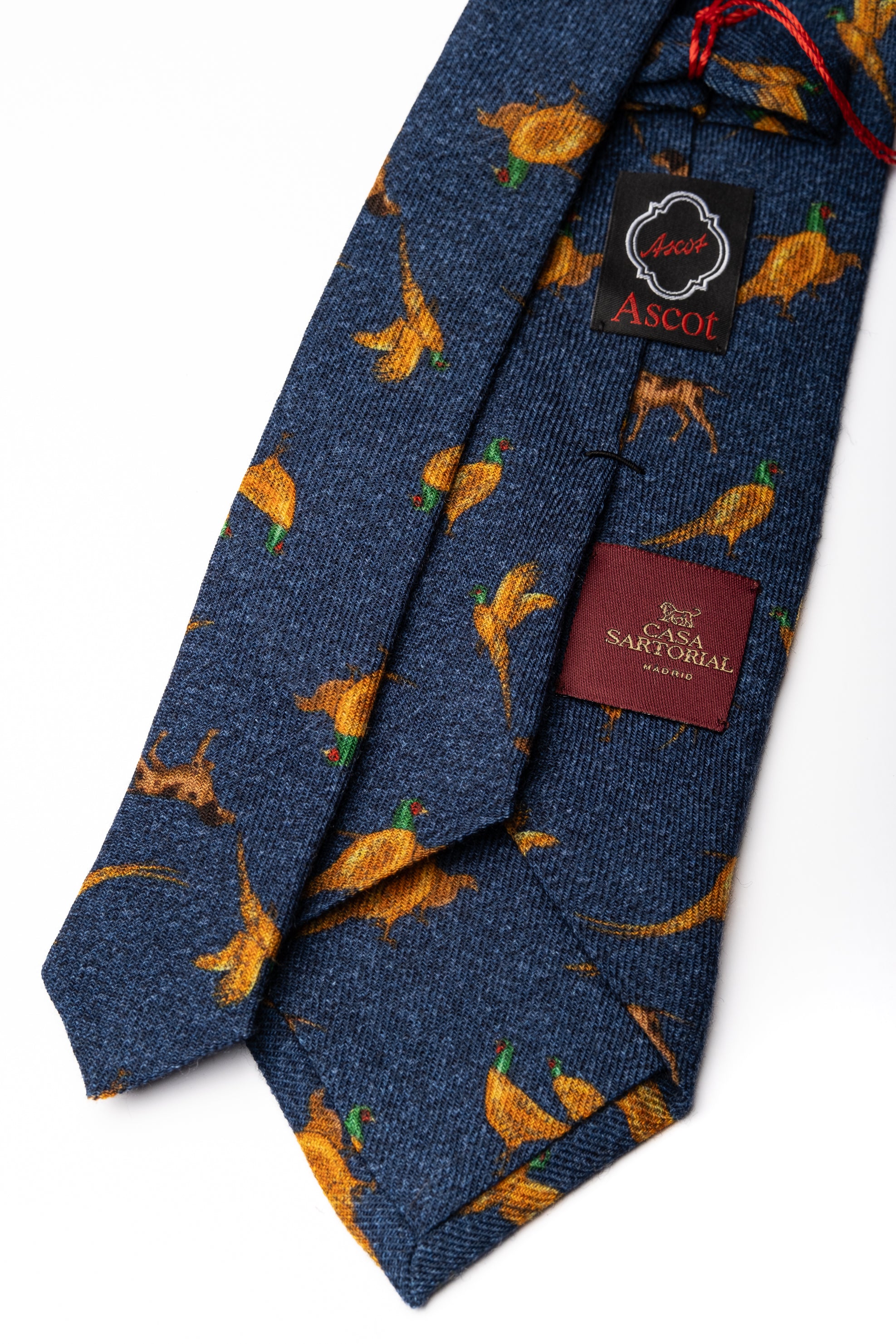 Corbata de lana Hunting 2 / ASCOT x CASA SARTORIAL