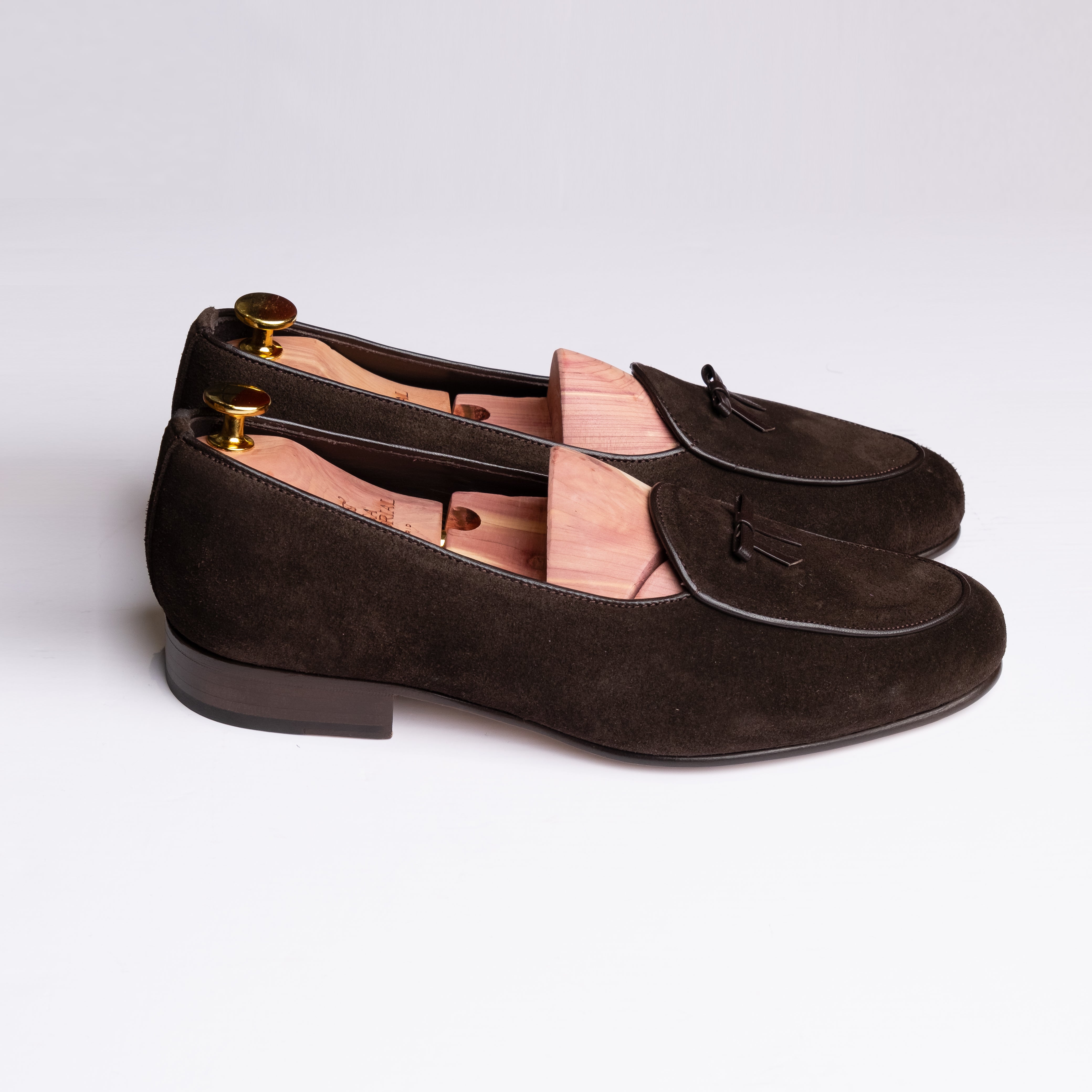 Belgian Loafer Brown Suede / CASA SARTORIAL