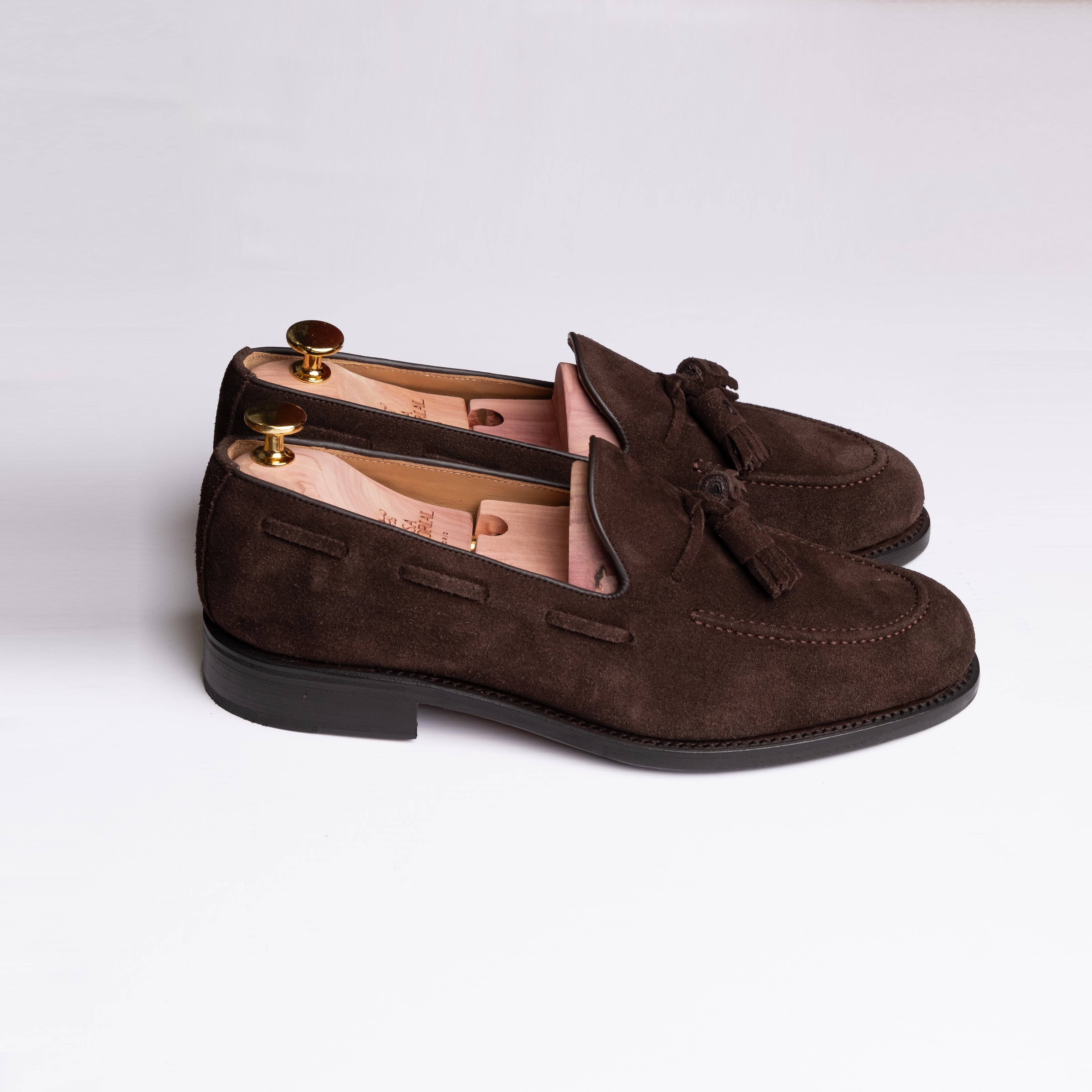 Tassel Loafer Brown Suede / CASA SARTORIAL