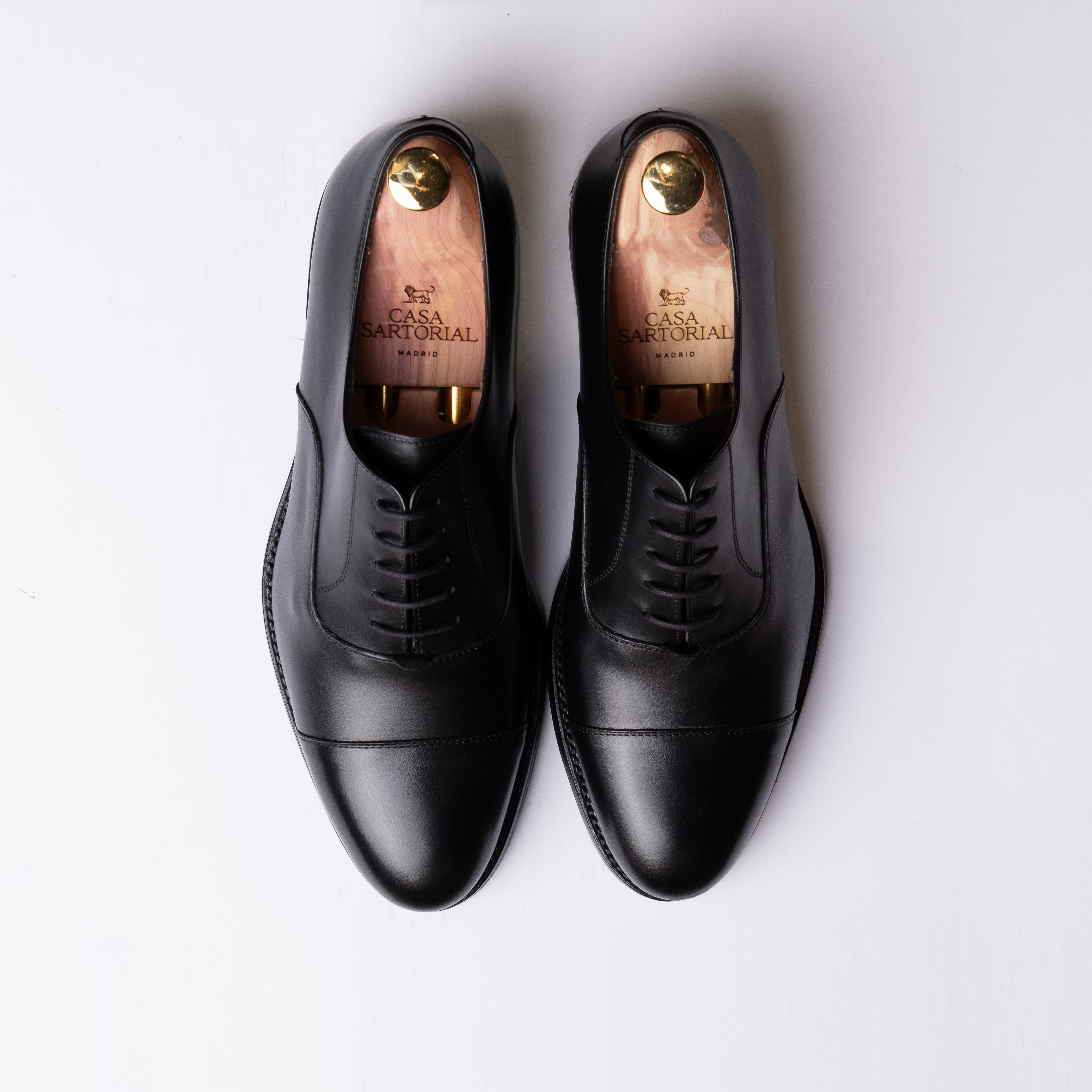 Oxford Captoe Black / CASA SARTORIAL