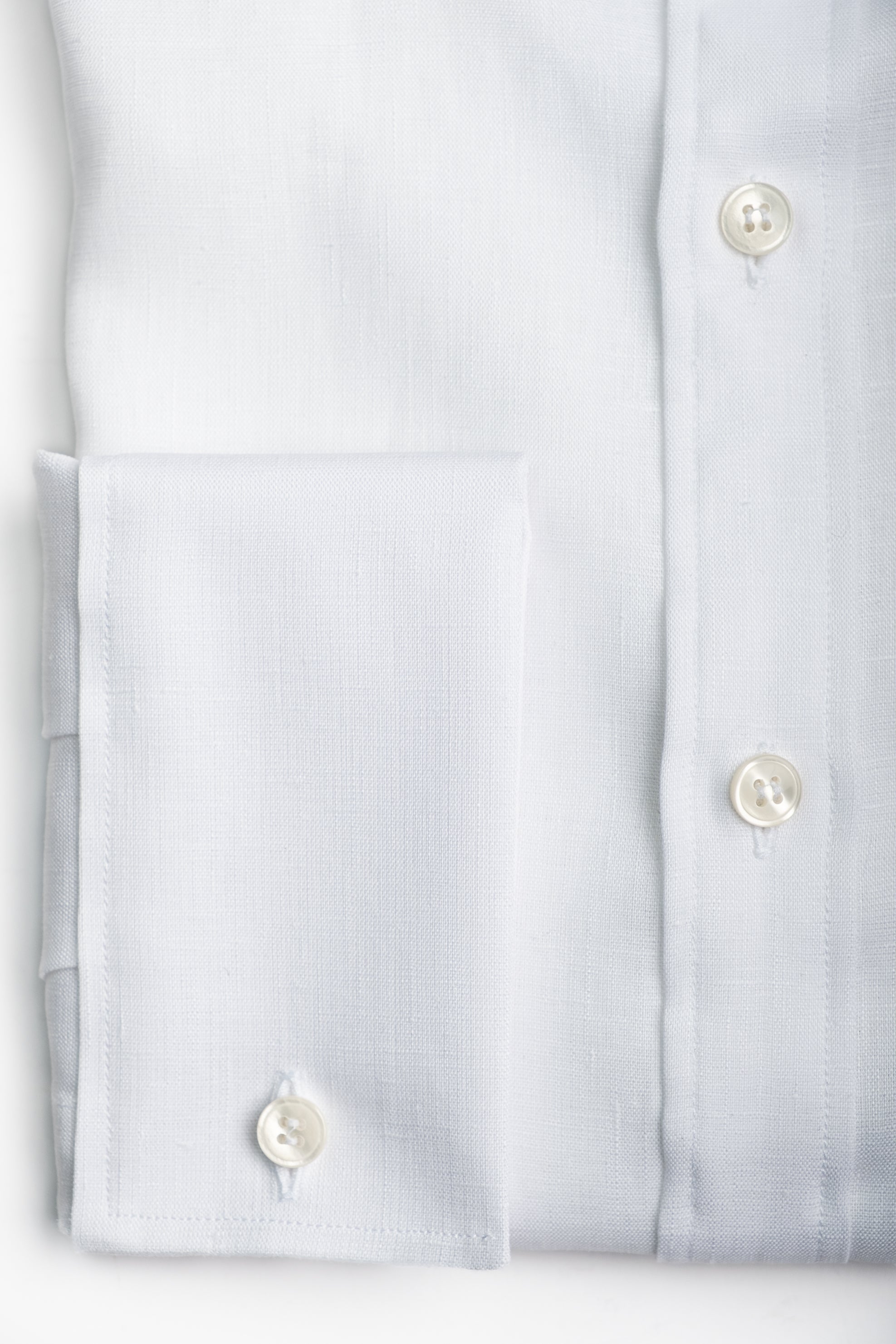 Camisa RTW Lino Thomas Mason Blanca / CASA SARTORIAL