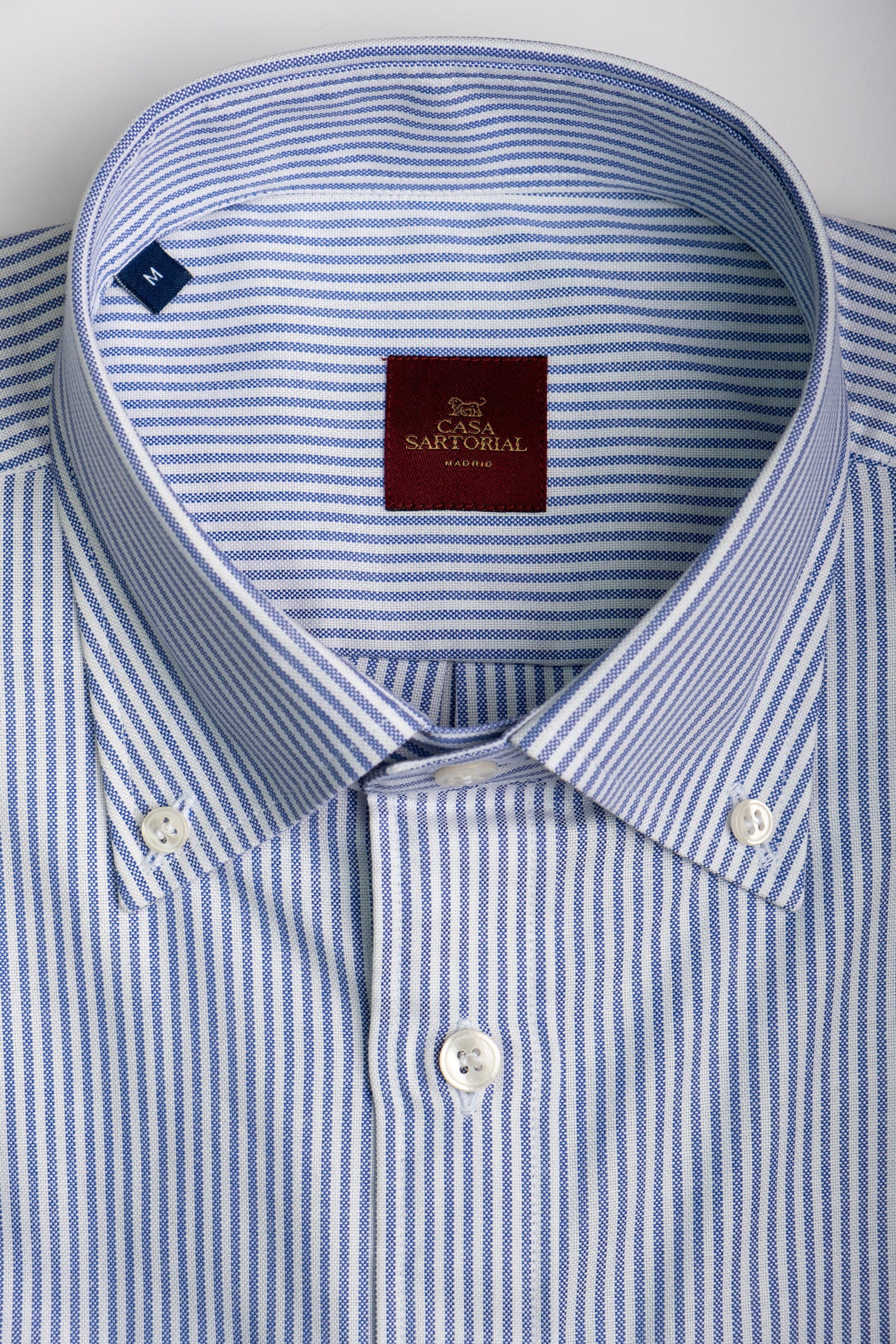 Camisa RTW Oxford Alumo Línea Azul / CASA SARTORIAL