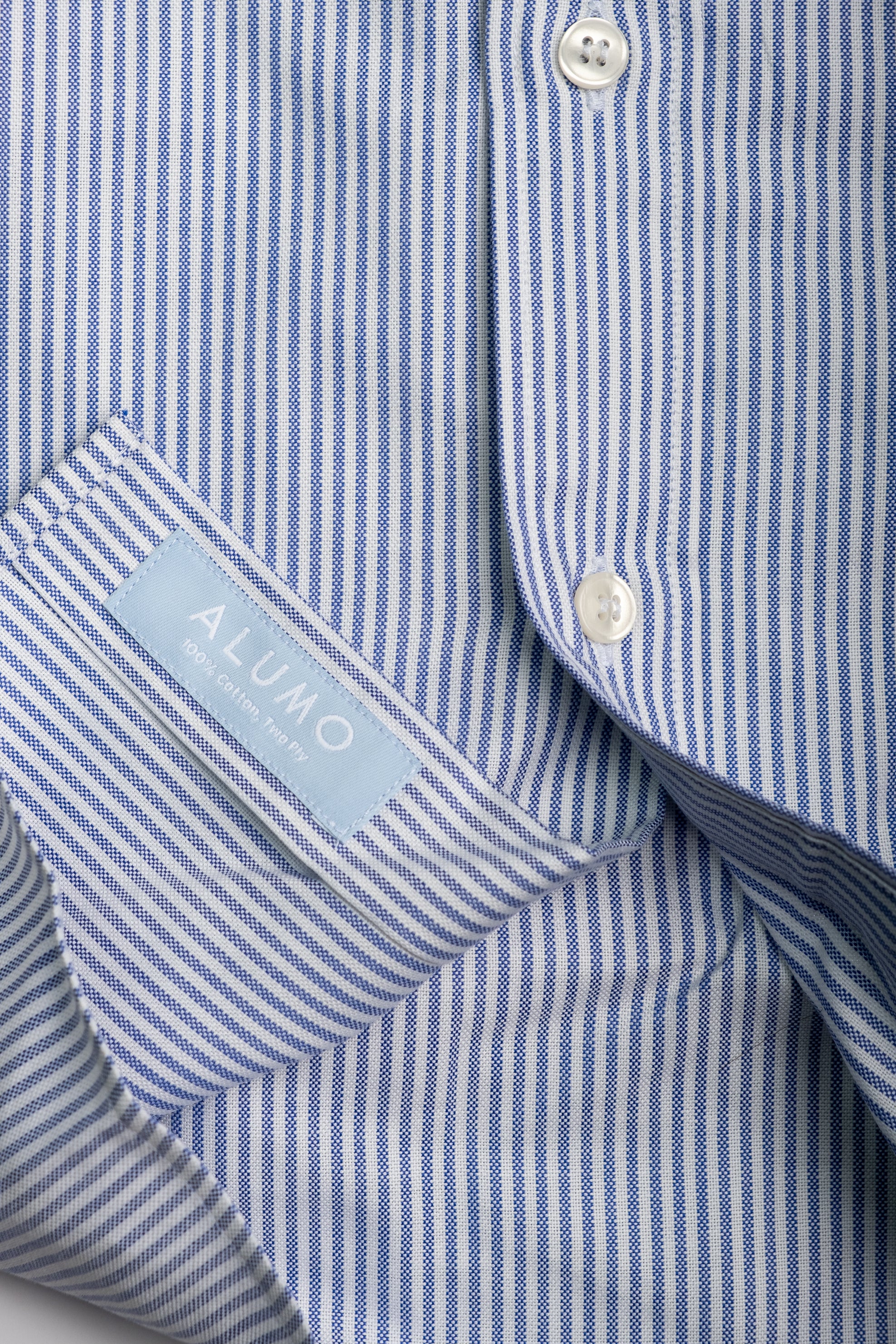 Camisa RTW Oxford Alumo Línea Azul / CASA SARTORIAL