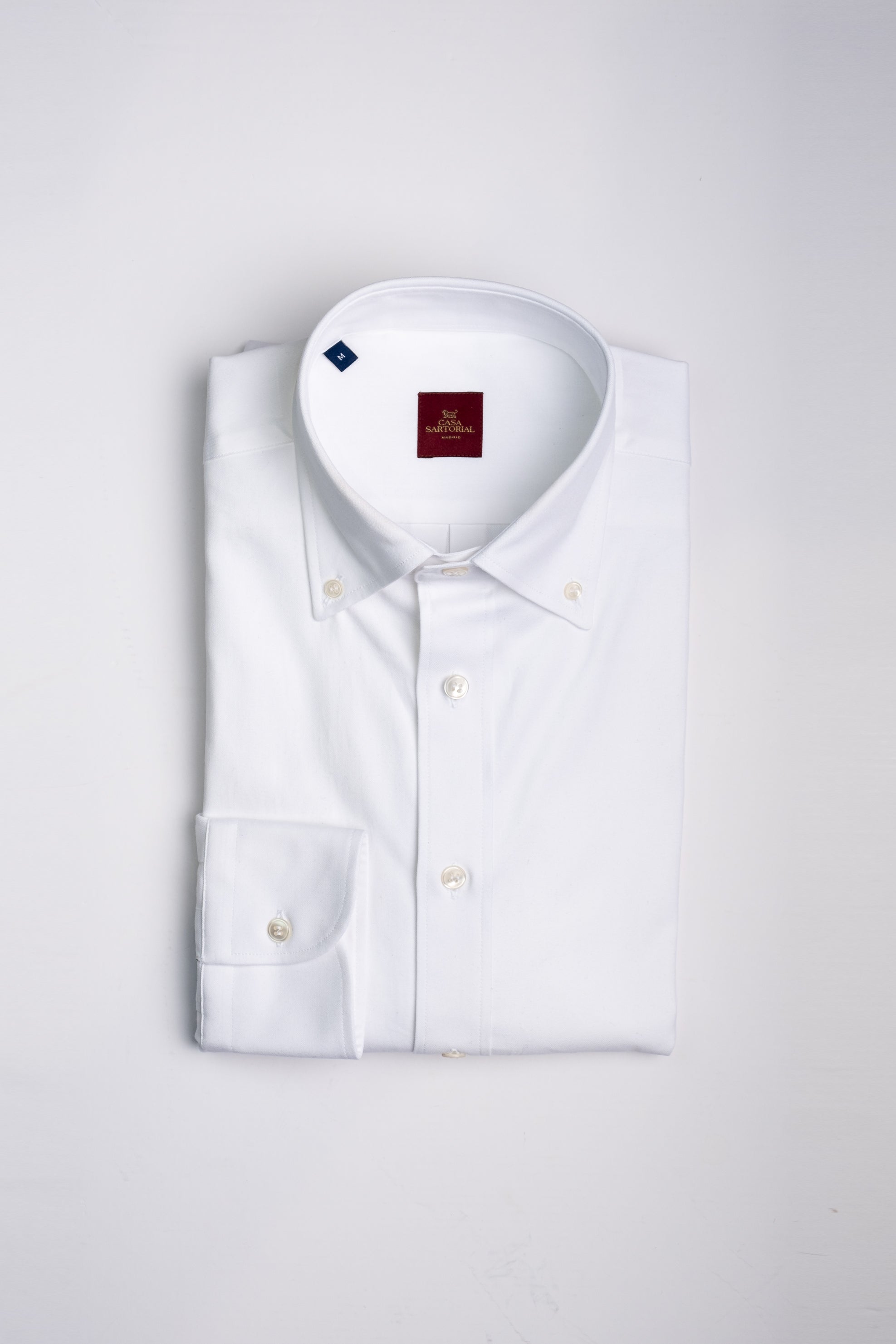 Camisa RTW Oxford Alumo Blanca / CASA SARTORIAL