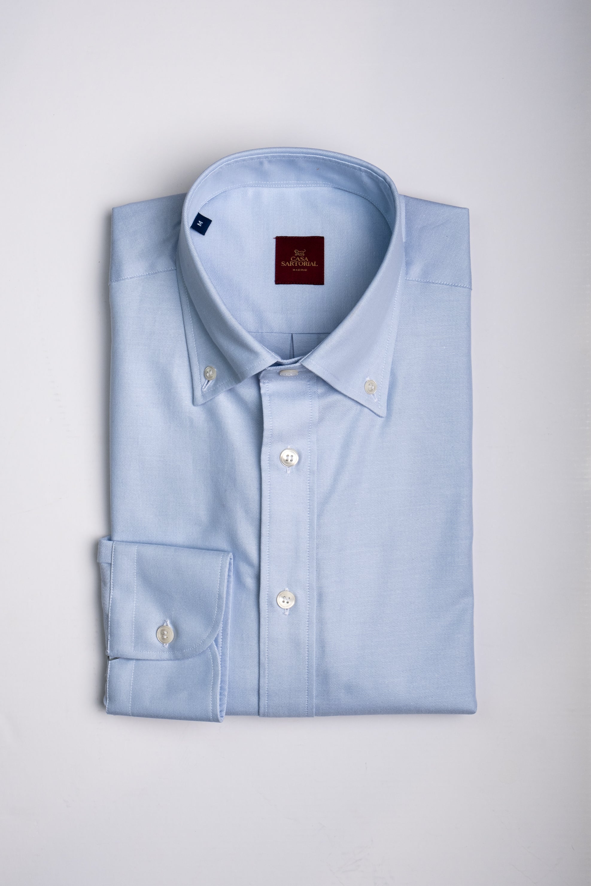 Camisa RTW Oxford Alumo Celeste / CASA SARTORIAL